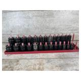 Ingersoll Rand Socket and Organizer Set