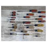 Various Sizes of Craftsmen Screwdrivers