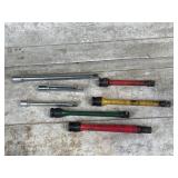 Assorted Socket Extension Bars, Torque Sticks