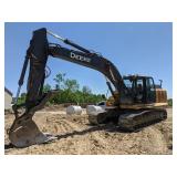 (TC) 2014 JOHN DEERE 210G HYD EXCAVATOR