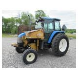 NEW HOLLAND TS100 MOWING TRACTOR