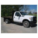 2011 FORD F350 XL SD FLATBED PICKUP