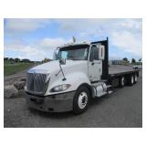 2010 INTERNATIONAL PROSTAR PREMIUM TRI-AXLE FLATBE