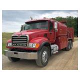 2006 MACK GRANITE CV713 T/A FUEL & LUBE TRUCK