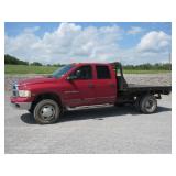 2005 DODGE RAM 3500 FLATBED PICKUP