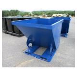 NEW 2 CUBIC YARD SELF-DUMPING HOPPER