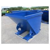 NEW 2 CUBIC YARD SELF-DUMPING HOPPER