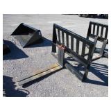 NEW 42" PALLET FORK ATTACH