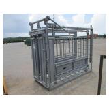 NEW CATTLE SQUEEZE CHUTE