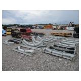 LOT OF UNUSED CONVEYOR BELT ROLLERS & CONVEYOR
