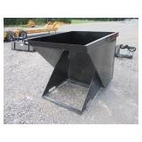 NEW 2 CUBIC YARD TRASH HOPPER