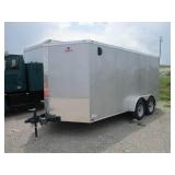2019 ANVIL AT7X14TA2 T/A ENCLOSED TAG TRAILER