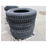 (4) NEW RECAP 11R24.5 HANKOOK TIRES
