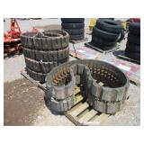 (3) RUBBER TRACKS