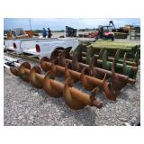LOT OF BORING AUGERS
