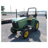 2014 JOHN DEERE 3032E FARM TRACTOR