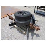 LOT OF TRAILER PARTS