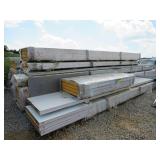 LOT OF ALL WEATHER INSULATED METAL PANELS