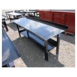 NEW WORK BENCH W/SHELF