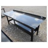 NEW WORK BENCH W/SHELF