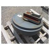 (1) NEW KOMATSU PC400-6 IDLER