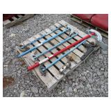 LOT OF MANUAL PIPE BENDERS