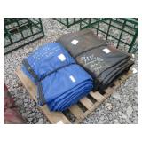 (2) TRAILER TARPS
