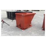 NEW 2 YARD SELF-DUMPING TRASH HOPPER