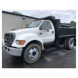 2005 FORD F750 S/A DUMP TRUCK