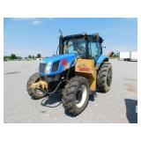 NEW HOLLAND T6020 BOOM MOWING TRACTOR