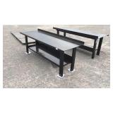 NEW HD WORK BENCH W/SHELF  190