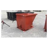 NEW 2 YARD SELF-DUMPING TRASH HOPPER  192