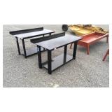 NEW HD WORK BENCH W/SHELF  212