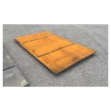 (3) NEW ROAD PLATES  218