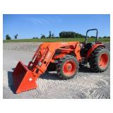 Tractors - 40 HP to 99 HP  KUBOTA M8560D 2068