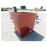 NEW 2 YARD SELF-DUMPING TRASH HOPPER  2184