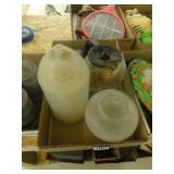 carafe, light shade, glass item