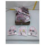 Lot of 52 "Heart Charms" Shoe Charms - Multiple Pa