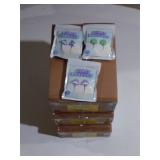 60 Assorted Cartoon Wired Earbuds - New