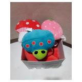 12 Whimsical Mushroom & Fruit Plush Pillows