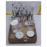 Decorative Vases & Sand Timers Set