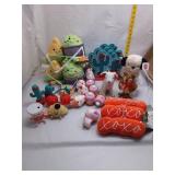 Whimsical Plushie Collection - Cacti, Treats, and
