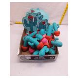 Whimsical Cactus Decor Lot