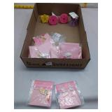 4 Assorted Nail Polish Holders & 19 Friendship Nec