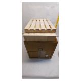 16 a111111New Wooden Bread Board with Box