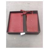 Cargo cruise line, passport holder and luggage tag