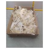 Large lot of plastic christmas light mounting flip