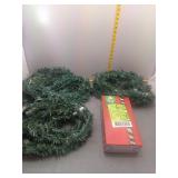 Christmas Garland lot?Multicolored lights with box