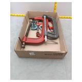 Variety of C clamps
