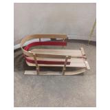 Vintage Wood Sled